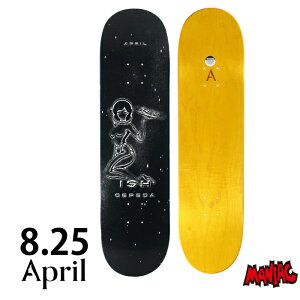 yjzXP{[ fbL Pi XP[g{[h April GCv ISH CEPEDA MODEL OUT THERE Skateboard Deck 8.25C`  Xg[g gbN lp