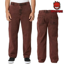 【日祝も発送】SPITFIRE スピットファイア デニムパンツ メンズ SPITFIRE ETERNAL DENIM PANT スピットファイヤー デニム パンツ ボトムス ワイドパンツ バギーパンツ ルーズフィット SKATEBOARD スケートボード スケボー スケーター