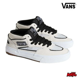 yjzVANS oY @Y Xj[J[ (VN000D9ZYB2) SKATE HALF CAB WAFFLECUP XP[g n[tLu WHITE/BLACK YXj[J[ XP[gV[Y nCJbg XPV[ C jp XP[^