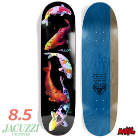 【日祝も発送】スケボー デッキ 単品 スケートボード JACUZZI UNLIMITED ジャグジー アンリミテッド 500 YEARS DECK 8.5 8.5インチ SK8 SKATEBOARD 板 ストリート トリック 大人用 ストリート