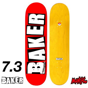 yjzXP{[ fbL xCJ[ BAKER BLAND LOGO DECK WHITE MULTIPLE SIZES XP[g{[h 7.3C` 7.3inch SK8 SKATEBOARD  Xg[g gbN lp