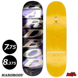 yjzXP{[ fbL Pi XP[g{[h HARDBODY n[h{fB[ n[h{fB STACKED LOGO - PURPLE FOIL 7.75 8.375 7.75C` 8.375C` SK8 SKATEBOARD  Xg[g gbN lp Xg