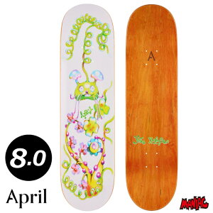 yjzXP{[ fbL Pi XP[g{[h April GCv YUTO HORIGOME EMA GASPAR 8.0 8.0 xėYl Skateboard Deck  Xg[g gbN APRIL lp