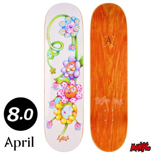 yjzXP{[ fbL Pi XP[g{[h April GCv RAYSSA LEAL EMA GASPAR 8.0 8.0 CbTEAE Skateboard Deck  Xg[g gbN APRIL lp