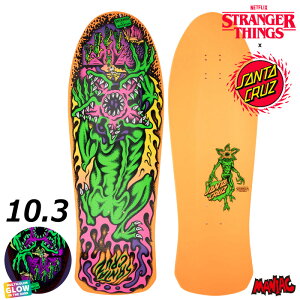 yjzSANTA CRUZ T^N[Y XP[g{[h fbL XgW[VOX STRANGER THINGS SALBA DEMOGORGON 10.3 10.3 SK8 SKATEBOARD  N[U[ T[tXP[g p[N {E T[tB 