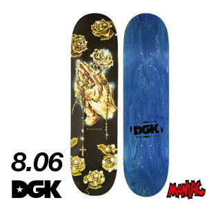 XP{[ fbL 8.06 Pi XP[g{[h DGK fB[W[P[ LOGO DECK BLESSED 8.06C` SK8 SKATEBOARD  Xg[g gbN lp