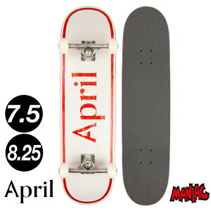yjzXP{[ Rv[g XP[g{[h April GCv OG LOGO RED 7.5inch 8.25inch 7.58.25Skateboard Deck  Xg[g gbN APRIL i lp qp LbY a NX}X 