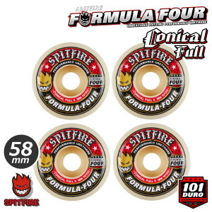 �y���j�������z�X�P�[�g�{�[�h �E�B�[�� �X�P�{�[ SPITFIRE �X�s�b�g�t�@�C���[ F4 FORMULA FOUR CONICAL FULL - 101DURO 101A 58mm RED �t�H�[�~�����t�H�[ �R�j�J���t�� ���b�h 4��1�Z�b�g �p�[�c �n�[�h �E