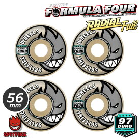 【日祝も発送】スケートボード ウィール SPITFIRE スピットファイアー F4 FORMULA FOUR RADIAL FULL - 97DURO 97A 56mm フォーミュラフォー ラジアルフル ラディアルフル 4個1セット スピットファイヤー パーツ ハード ウイール タイヤ SK8