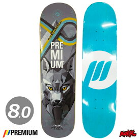【日祝も発送】スケボー デッキ 単品 スケートボード PREMIUM プレミアム LYNX FRANK GAGNON 8.0 8.0インチ SK8 SKATEBOARD 板 ストリート トリック
