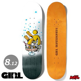 【日祝も発送】スケボー デッキ 単品 スケートボード GIRL ガール GIRL MAN´S RUIN GRIFFIN GASS 8.125 8.125インチ SK8 SKATEBOARD 板 ストリート トリック