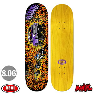 �y���j�������z�X�P�{�[ �f�b�L �P�i �X�P�[�g�{�[�h REAL ���A�� NICOLE HAUSE PIG RUN DECK 8.06 8.06�C���` SK8 SKATEBOARD �� �X�g���[�g �g���b�N ��l�p