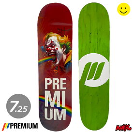 【日祝も発送】スケボー 子供 キッズ PREMIUM プレミアム スケートボード デッキ CLOWN FREAK SHOW 7.25 7.25インチ SK8 SKATEBOARD 板 ストリート トリック キッズ用 子供用 KIDS premium