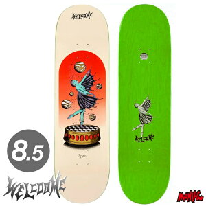 �y���j�������z�X�P�{�[ �f�b�L �P�i �X�P�[�g�{�[�h WELCOME �E�F���J�� RYAN REYES DANCER ON BACULUS 8.5 SK8 �� �I�[���h�X�N�[�� ���C�h �p�[�N �{�E�� �t���b�v �g���b�N SKATEBOARD