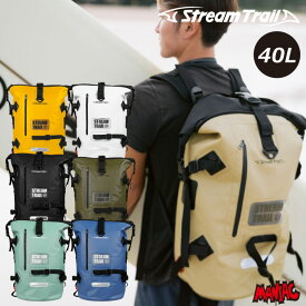 【日祝も発送】防水 ストリームトレイル リュック 防水バッグ 大容量 Stream Trail DRY TANK D2 40L ドライタンク リュックサック バックパック バッグ アウトドア マリンスポーツ ツーリング バイク