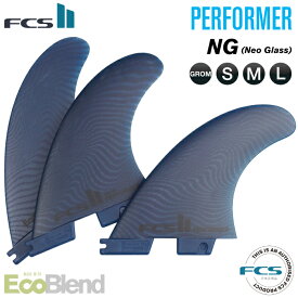 【日祝も発送】FCS2 FIN フィン トライフィン パフォーマー PERFORMER - NG EcoBlend ブルー ネオグラス エコブレンド XSサイズ Sサイズ Mサイズ Lサイズ エフシーエス2フィン ショート用 ショートボード用 サーフィン