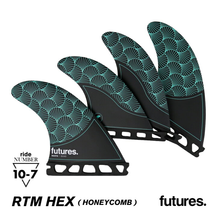楽天市場】フューチャー フィン クワッドフィン ラスタビッチ FUTURES 