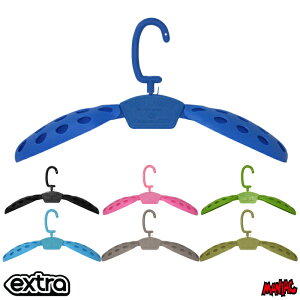 【日祝も発送】ウェットハンガー ウェットスーツ用ハンガー EXTRA エクストラ WING HANGER ウイングハンガー ウィングハンガー 折りたたみ式 ウエットハンガー サーフィン 保管 収納 便利グッズ