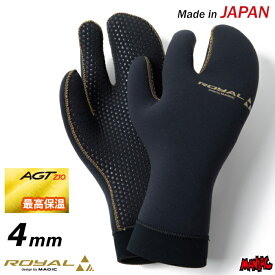 サーフィン グローブ 起毛 冬用 マジック 4mm MAGIC ROYAL HYB MITTEN GLOVE ロイヤル 4mmハイブリッドミトングローブ ミトン 4mmグローブ サーフグローブ サーフィングローブ 防寒 グッズ 寒さ対策 装備 メンズ レディース