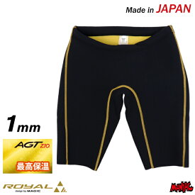 サーフィン ウェットスーツ インナー 起毛 防寒 グッズ 冬用 マジック MAGIC ROYAL AGTitan210 INNER - HP 1mmロイヤルインナー AGチタン ハーフパンツ ショートパンツ 半ズボン サーフインナー 寒さ対策 メンズ レディース