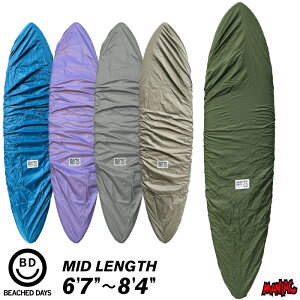 BEACHED DAYS fbLJo[ T[t{[h ~bhOXp t@{[hp T[t{[hJo[ r[`hfCY DECK COVER - MID LENGTH 6f7h-8f4h bNXK[h bNXJo[ {[hP[X T