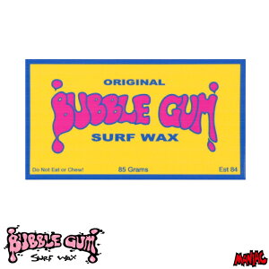 【日祝も発送】サーフィン ステッカー バブルガム サーフワックス BUBBLE GUM SURF WAX - Throwback Sticker スロウバック スローバック ロゴステッカー シールタイプ サーフボード スケートボード ス