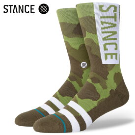 STANCE SOCKS スタンスソックス メンズ靴下 OG - Camo スケーターソックス ハイソックス メンズソックス