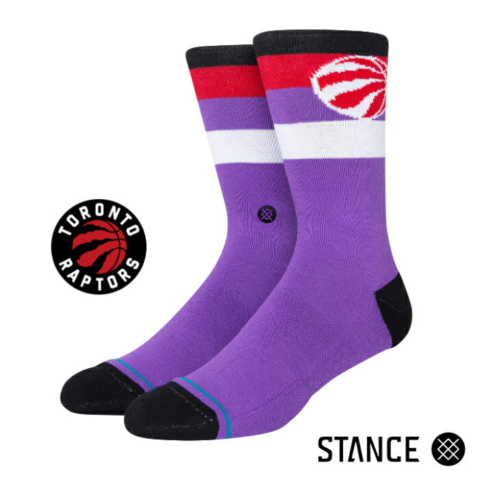 一部予約販売】 Toronto Raptors Stance ST スタンス 靴下 ソックス