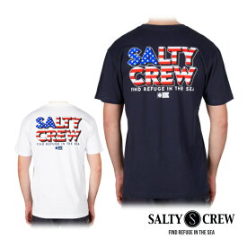 【決算価格】 【日祝も発送】SALTY CREW ソルティークルー SALTYCREW Tシャツ メンズ 53-205 STARS AND STRIPES PREMIUM S/S TEE バックプリント サーフブランド 男性用 釣り アメリカ 国旗 星条旗柄