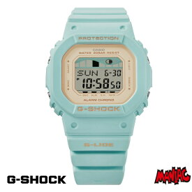 Gショック ジーショック 5600 レディース G-SHOCK 腕時計 GLX-S5600-3JF G-LIDE GLIDE Gライド ペールブルー デジタル時計 GSHOCK サーフィン CASIO カシオ メンズ 女性用 男性用