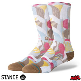 【4/25限定★抽選で最大100%PTバック】 STANCE スタンス ソックス 靴下 メンズ ブランド STANCE SOCKS TROPICLAY - Honey スケーターソックス ハイソックス メンズソックス おしゃれ