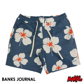 【4/25限定★抽選で最大100%PTバック】 BANKS サーフパンツ BANKS JOURNAL ボードショーツ バンクスジャーナル メンズ BSE0357 OKI FLORAL 海パン 水着 サーフトランクス ハーフパンツ ショーツ 男性用