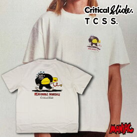 TCSS Tシャツ Critical Slide クリティカルスライド メンズ 半袖Tシャツ TE24014 NONSENSE TEE 半袖 ティーシーエスエス バックプリント サーフブランド 男性用