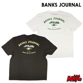 BANKS Tシャツ BANKS JOURNAL バンクス バンクスジャーナル メンズTシャツ ATS0966 BOLT TEE メンズ 半袖Tシャツ 半袖 サーフブランド 男性用 ティーシャツ 夏服 半そで