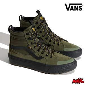 yjzVANS oY @Y Xj[J[(VN000DAQ203) MTE SK8-HI WATERPROOF INSULATED SHOE GREEN / BLACK XP[gnC h u[c hH h hfMV[Y YXj[J[ YV[Y