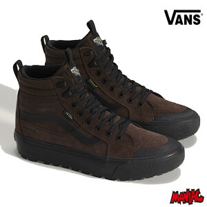 yjzVANS oY @Y Xj[J[(VN000DAQY49) MTE SK8-HI WATERPROOF INSULATED SHOE BROWN / BLACK XP[gnC h u[c hH h hfMV[Y YXj[J[ YV[Y