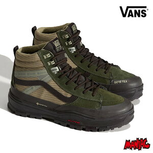 yjzVANS oY @Y Xj[J[ (VN000DARF87) MTE SAebNX GORE-TEX SK8-HI DARK GREEN / DARK BROWN XP[gnC h u[c hH h hfMV[Y YXj[J[ 