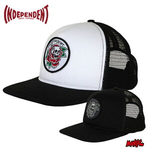 �y���j�������zINDEPENDENT �C���f�B�y���f���g �X�q �L���b�v ���b�V���L���b�v DRESSEN SKULL ROSE SNAPBACK HAT �X�J�����[�Y �n�b�g �X�i�b�v�o�b�N �X�P�[�^�[ �����Y �X�P�[�g�u�����h �j���p �X�P