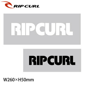 RIP CURL リップカール カッティングステッカー W260mm C01-005 シール メンズロゴ スケートボード サーフィン スノーボード 【日本正規品】