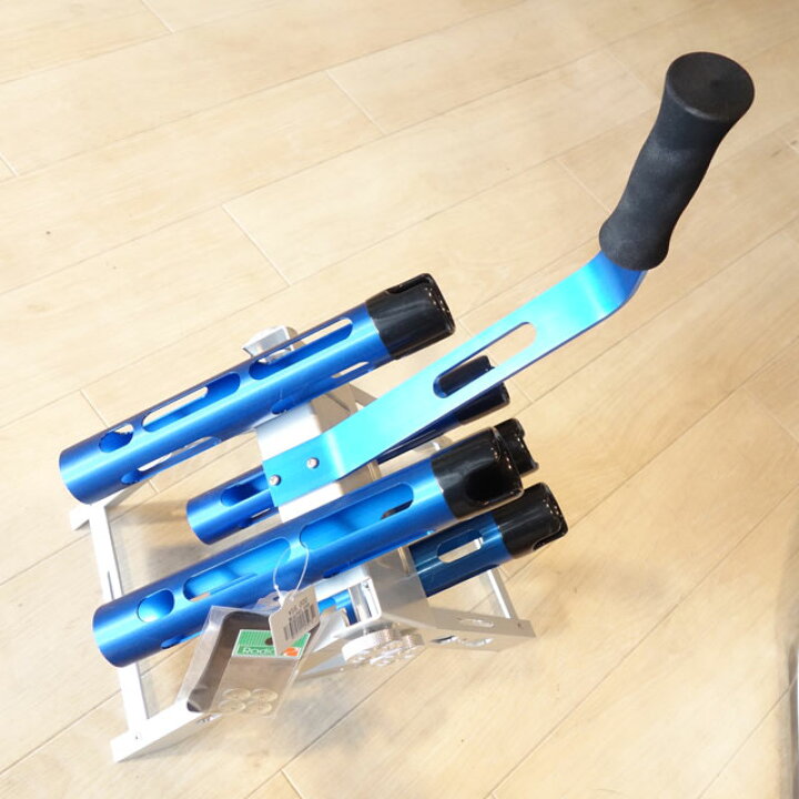 楽天市場】ロデオクラフト ロッドスタンド 5本用 有頂天ブルー  