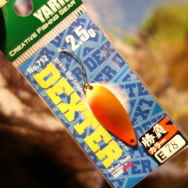 ヤリエ　DEXTER　デクスター　2.5ｇ　カラー1＃E76Signal Red