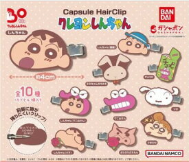 クレヨンしんちゃん カプセルヘアクリップ　全10種類セット