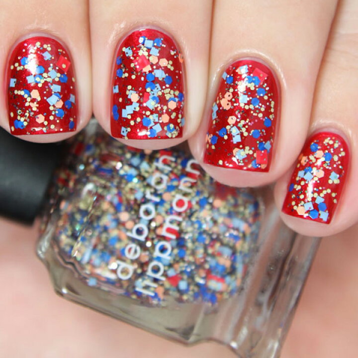 楽天市場 Deborah Lippmann デボラリップマン マニキュア Mini It S My Party 8ml 限定 クリア ホロ グリッター 295m Manibar