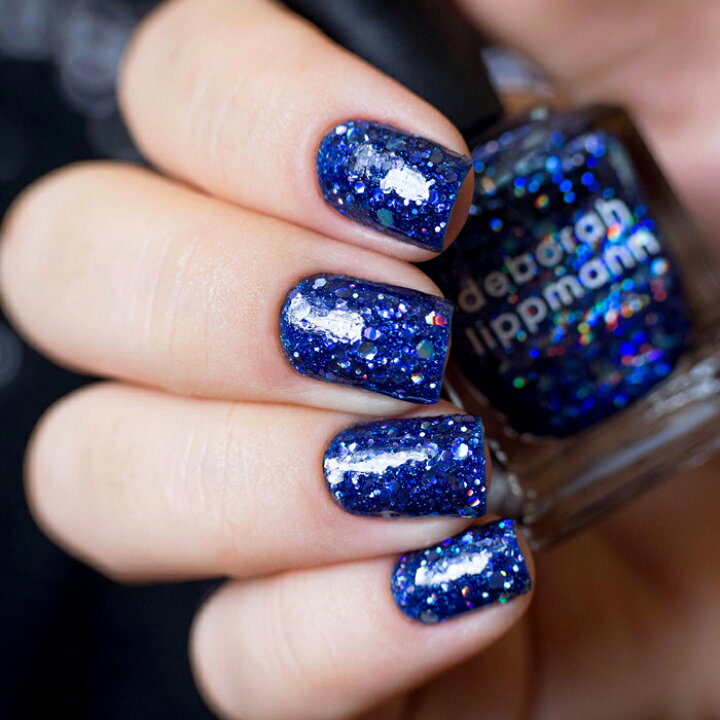 楽天市場 Deborah Lippmann デボラリップマン マニキュア Va Va Voom Jewel Heist Collection15ml ラメ ブルー サファイア 240 Manibar