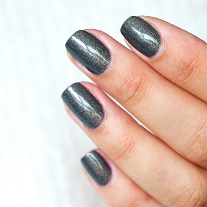 楽天市場 Deborah Lippmann デボラリップマン マニキュア Black Magic Woman 15ml 限定 Sephora シマー ホロ チャコールグレー 462 Manibar
