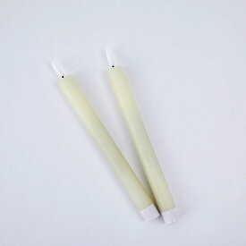 LEDライト スティックキャンドル 2本入【おしゃれ】【キャンドル】【ディスプレイ】【スタンド】【インテリア】【パーティー】【クリスマス】【結婚式】【イベント】【LED】【ロウソク】【ろうそく】【ランプ】【ライト】【照明】【停電】【地震】【防災グッズ】