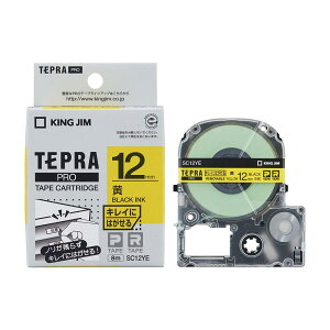 �y�����z �L���O�W��(Kingjim) �e�v��PRO�e�[�v�J�[�g ���b�W �L���C�ɂ͂����郉�x�� 12mm �����x��/������ ����8m SC12YE
