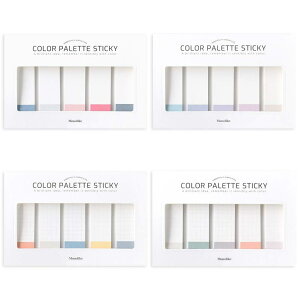 mCN J[pbgXebL[CfbNX Color palette Sticky Index 500 A Zbg 4p - fUC130V[gAS