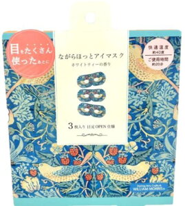 ほんやら堂 ウィリアム・モリス ながら温アイマスク いちご泥棒 3P RLK38837
