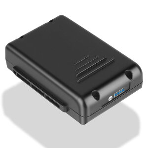 KUNLUN 18V �V���[�v BY-5SB �o�b�e���[ �c�ʕ\�� �݊� �V���[�v �|���@ �o�b�e���[18V 3000mAh 1�Z�b�g BY-5SC17 BY-5SC25 EC-SX200-N EC-FR7 EC-FR9 EC-KR1 EC-A1RX/A1R EC-SX530/520 �Ή� �����ԉғ�